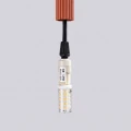 Lampa wisząca ARCHE 1 ochra czerwona zwis SL.2039 SOLLUX LIGHTING