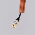 Lampa wisząca ARCHE 1 ochra czerwona zwis SL.2039 SOLLUX LIGHTING