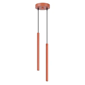 Lampa wisząca ARCHE 2P ochra czerwona zwis SL.2040 SOLLUX LIGHTING