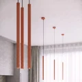 Lampa wisząca ARCHE 2P ochra czerwona zwis SL.2040 SOLLUX LIGHTING