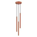 Lampa wisząca ARCHE 3P ochra czerwona zwis SL.2041 SOLLUX LIGHTING