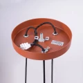 Lampa wisząca ARCHE 3P ochra czerwona zwis SL.2041 SOLLUX LIGHTING