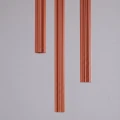 Lampa wisząca ARCHE 3P ochra czerwona zwis SL.2041 SOLLUX LIGHTING