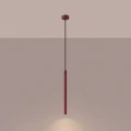 Lampa wisząca ARCHE 1 burgund zwis SL.2042 SOLLUX LIGHTING