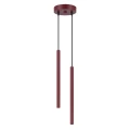 Lampa wisząca ARCHE 2P burgund zwis SL.2043 SOLLUX LIGHTING