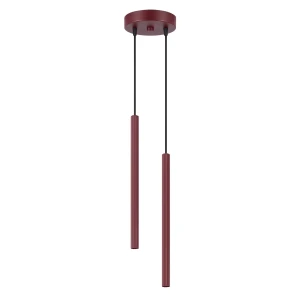 Lampa wisząca ARCHE 2P burgund zwis SL.2043 SOLLUX LIGHTING