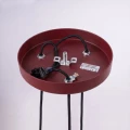 Lampa wisząca ARCHE 3P burgund zwis SL.2044 SOLLUX LIGHTING