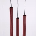 Lampa wisząca ARCHE 3P burgund zwis SL.2044 SOLLUX LIGHTING