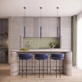Lampa wisząca ARCHE 1 ultramaryna zwis SL.2045 SOLLUX LIGHTING