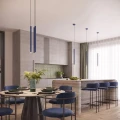 Lampa wisząca ARCHE 3P ultramaryna zwis SL.2047 SOLLUX LIGHTING