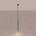 Lampa wisząca ARCHE 1 zielona oliwka zwis SL.2048 SOLLUX LIGHTING