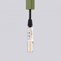Lampa wisząca ARCHE 1 zielona oliwka zwis SL.2048 SOLLUX LIGHTING