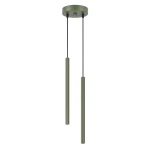 Lampa wisząca ARCHE 2P zielona oliwka zwis SL.2049 SOLLUX LIGHTING
