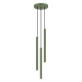 Lampa wisząca ARCHE 3P zielona oliwka zwis SL.2050 SOLLUX LIGHTING