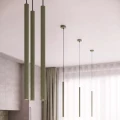 Lampa wisząca ARCHE 3P zielona oliwka zwis SL.2050 SOLLUX LIGHTING