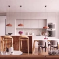 Lampa wisząca GINA ochra czerwona zwis SL.2062 SOLLUX LIGHTING
