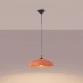 Lampa wisząca GINA ochra czerwona zwis SL.2062 SOLLUX LIGHTING