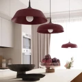 Lampa wisząca GINA burgund zwis SL.2063 SOLLUX LIGHTING