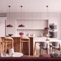 Lampa wisząca GINA burgund zwis SL.2063 SOLLUX LIGHTING