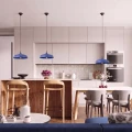 Lampa wisząca GINA ultramaryna zwis SL.2064 SOLLUX LIGHTING