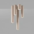 Lampa sufitowa LAGOS 10 taupe plafon SL.2067 SOLLUX LIGHTING