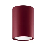 Lampa sufitowa LAGOS 10 burgund plafon SL.2069 SOLLUX LIGHTING