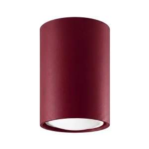 Lampa sufitowa LAGOS 10 burgund plafon SL.2069 SOLLUX LIGHTING