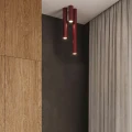 Lampa sufitowa LAGOS 10 burgund plafon SL.2069 SOLLUX LIGHTING