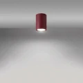 Lampa sufitowa LAGOS 10 burgund plafon SL.2069 SOLLUX LIGHTING