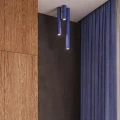 Lampa sufitowa LAGOS 10 ultramaryna plafon SL.2070 SOLLUX LIGHTING