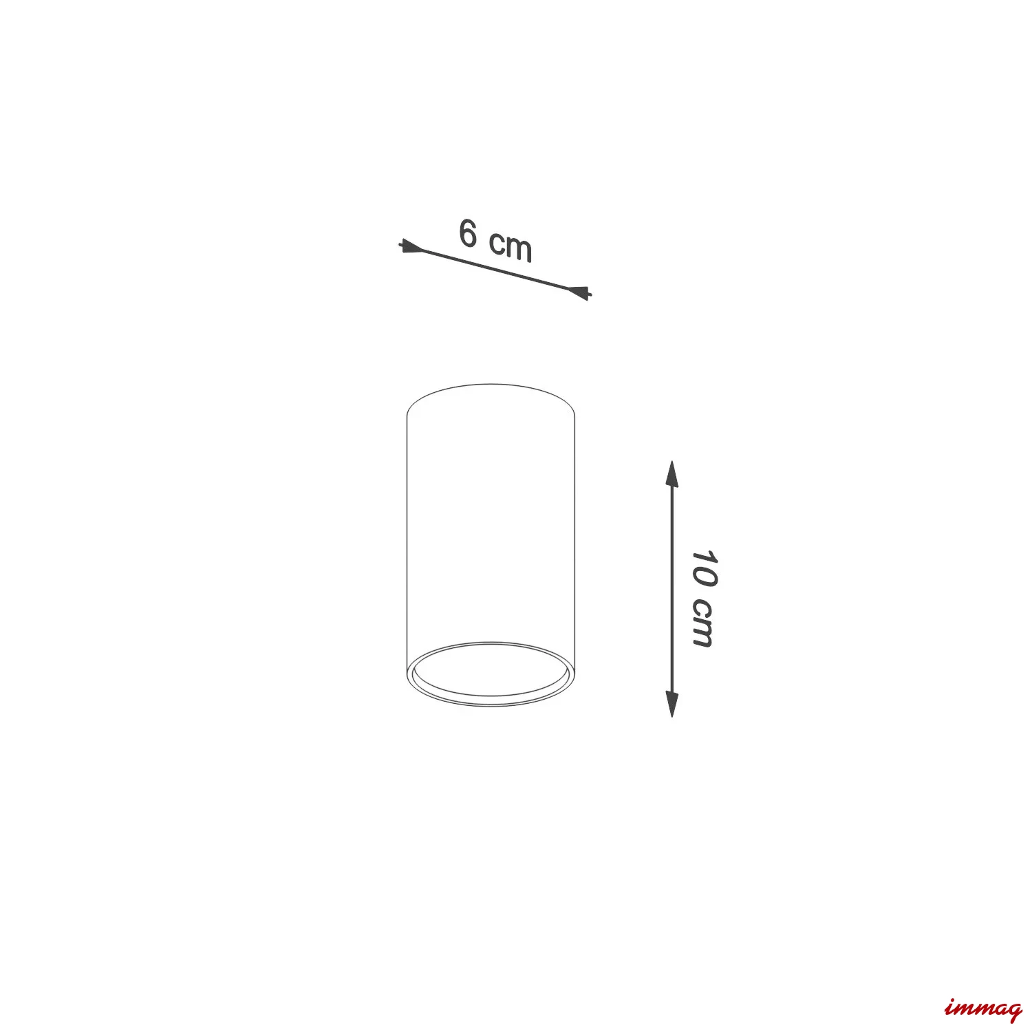 Lampa sufitowa LAGOS 10 ultramaryna plafon SL.2070 SOLLUX LIGHTING - wymiary