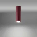 Lampa sufitowa LAGOS 20 burgund plafon SL.2075 SOLLUX LIGHTING