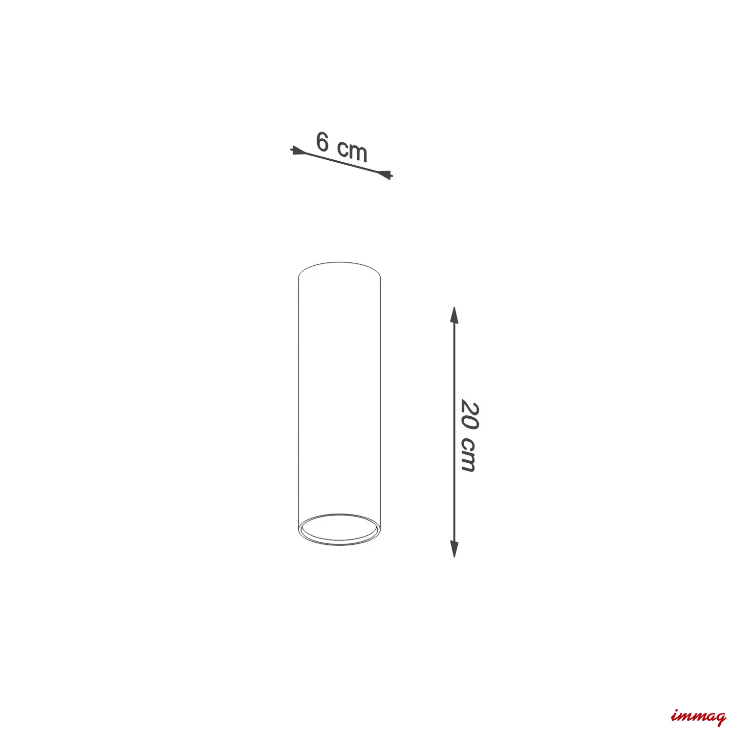 Lampa sufitowa LAGOS 20 ultramaryna plafon SL.2076 SOLLUX LIGHTING - wymiary