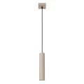 Lampa wisząca LAGOS 1 taupe zwis SL.2078 SOLLUX LIGHTING