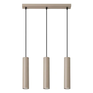 Lampa wisząca LAGOS 3L taupe zwis SL.2079 SOLLUX LIGHTING