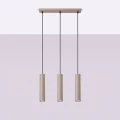 Lampa wisząca LAGOS 3L taupe zwis SL.2079 SOLLUX LIGHTING