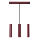 Lampa wisząca LAGOS 3L burgund zwis SL.2082 SOLLUX LIGHTING