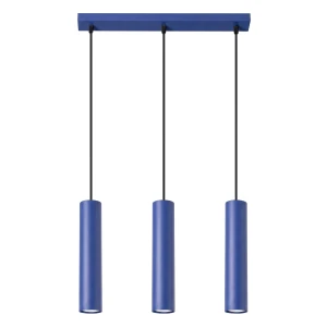 Lampa wisząca LAGOS 3L ultramaryna zwis SL.2085 SOLLUX LIGHTING