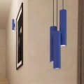Lampa wisząca LAGOS 3L ultramaryna zwis SL.2085 SOLLUX LIGHTING