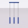 Lampa wisząca LAGOS 3L ultramaryna zwis SL.2085 SOLLUX LIGHTING