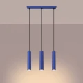 Lampa wisząca LAGOS 3L ultramaryna zwis SL.2085 SOLLUX LIGHTING