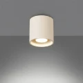 Lampa sufitowa ORBIS 1 beżowa plafon SL.2087 SOLLUX LIGHTING