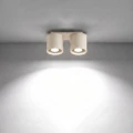 Lampa sufitowa ORBIS 2 beżowa plafon SL.2088 SOLLUX LIGHTING