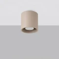 Lampa sufitowa ORBIS 1 taupe plafon SL.2090 SOLLUX LIGHTING