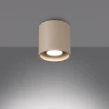 Lampa sufitowa ORBIS 1 taupe plafon SL.2090 SOLLUX LIGHTING