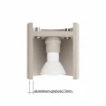 Lampa sufitowa ORBIS 1 taupe plafon SL.2090 SOLLUX LIGHTING