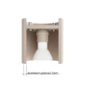 Lampa sufitowa ORBIS 2 taupe plafon SL.2091 SOLLUX LIGHTING
