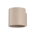 Lampa ścienna ORBIS 1 taupe kinkiet SL.2092 SOLLUX LIGHTING