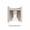 Lampa ścienna ORBIS 1 taupe kinkiet SL.2092 SOLLUX LIGHTING