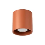 Lampa sufitowa ORBIS 1 ochra czerwona plafon SL.2093 SOLLUX LIGHTING